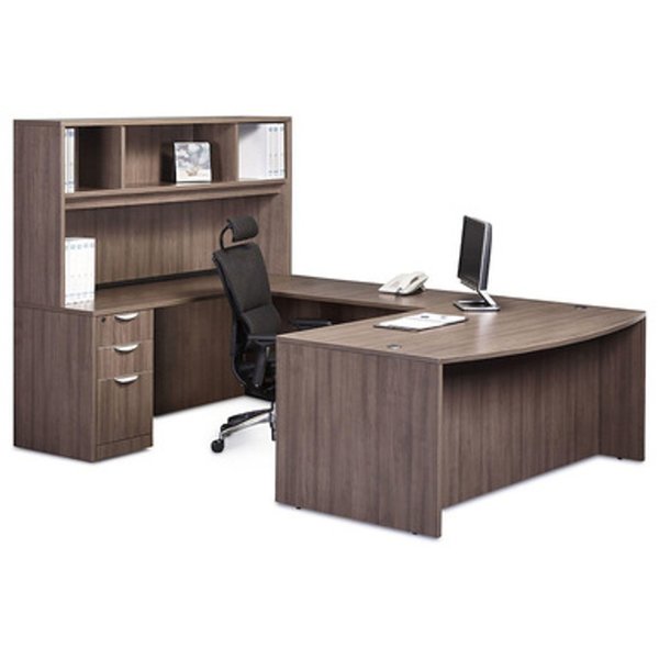 Officesource 71.00'' W X 65.50'' H, Mahogany OS211MH